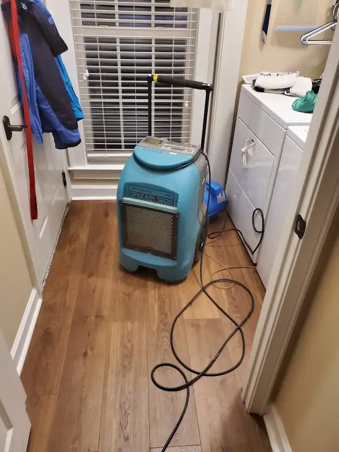 Commercial dehumidifier deployed for Flood Damage Cleanup in St. Cloud